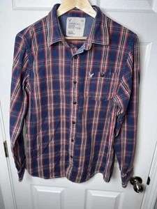 Franela a Cuadros American Eagle Para Hombres XL Algodón Grueso Exterior Clima Frío Rancho - Imagen 1 de 6