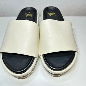 Beek Albatross Platform Stripe Sandals Size 9 New - Picture 1 of 9