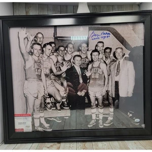 Autographed George Mikan 1953 NBA Champions Minneapolis Lakers Photo 16X20 W/COA - Picture 1 of 9