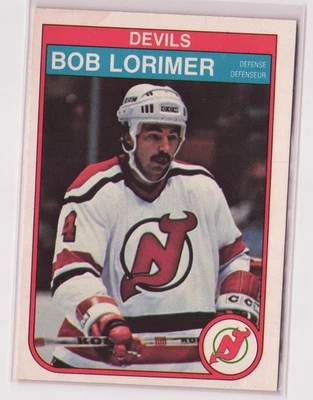 1982-83 O-Pee-Chee - Bob Lorimer #142 - Image 1 of 2