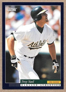 1994 Score #248 Troy Neel Oakland Athletics - Picture 1 of 2