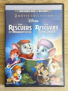 The Rescuers: 35th Anniversary Edition/The Rescuers Down Under (Blu-ray/DVD) - Picture 1 of 7