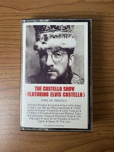 ELVIS COSTELLO KING OF AMERICA Cassette Tape OG 1986 Rock Folk Country Rare - Picture 1 of 2