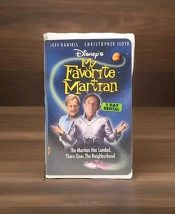 Disney's *My Favorite Martian* VHS Tape Clamshell Jeff Daniels Christopher Lloyd - Picture 1 of 11