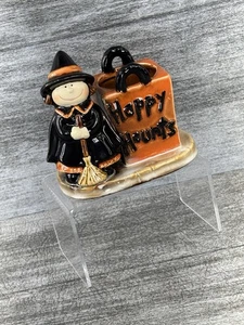 Yankee Candle Ronnie Walter Happy Haunts Witch Treat Planter Votive 4” Halloween - Picture 1 of 13