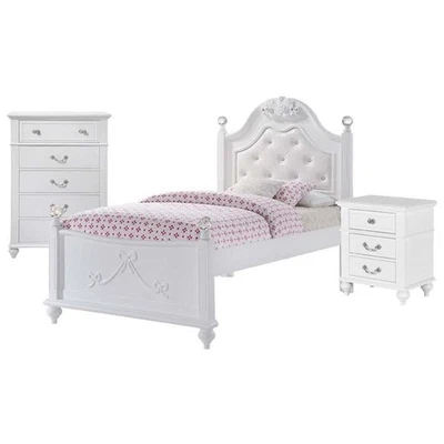 Juego de dormitorio de 4 piezas con plataforma doble Picket House Furnishings Annie Foto 1 de 4