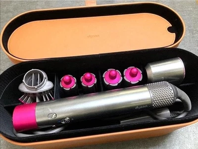 Dyson Airwrap HS01 VNSFN Volume+Shape Silver/Pink w/ 5 Attachments & Case Japan - Image 1 of 4