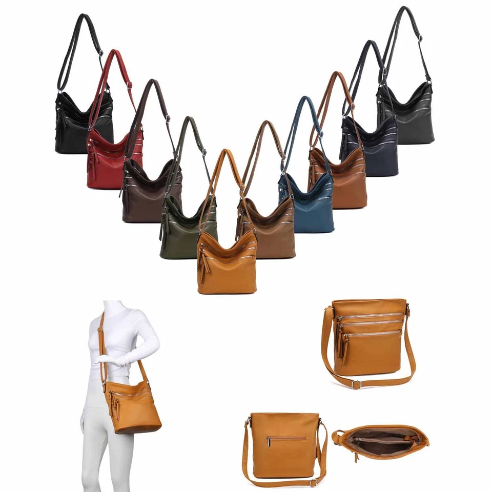 OBC ONLY-BEAUTIFUL-COUTURE DAMEN TASCHE SHOPPER Crossbody Schultertasche Umhängetasche CrossOver Reise Bag