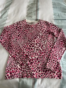 Hobbs Animal Print “Pamela” Jumper - Picture 1 of 7