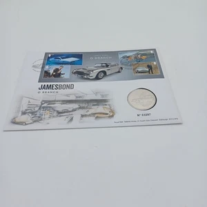 GB JAMES BOND Q RAMA 5€ CUBIERTA MONEDA, EN MUY BUEN ESTADO  - Imagen 1 de 8