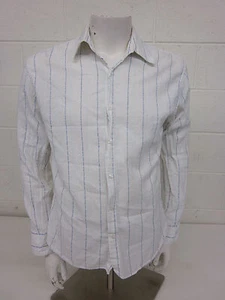 191 Unlimited Mens Slim Fit Long Sleeve Embroidered button down Shirt Large - Picture 1 of 8