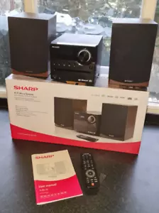 FAULT SHARP XL-B517D(BR) Micro Hi-Fi Sound System Stereo – Brown - Picture 1 of 13
