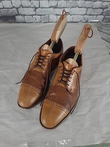Allen Edmonds Hampstead Wing Tip Dress Shoes Size 11 D - Picture 1 of 10