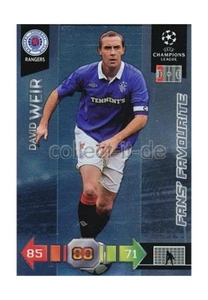 Panini Adrenalyn XL Champions League 10/11 - 228 - David Weir - FANS FAVOURITE - Bild 1 von 1