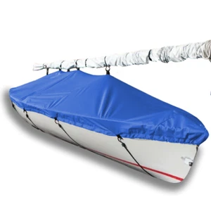 Mutineer Sailboat - Boat Deck Cover - Polyester Royal Blue Top Cover - USA Made - Picture 1 of 2