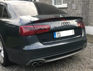 Alerón trasero maletero Audi A6 C7 berlina 2011-2018 SIN PINTAR - Imagen 1 de 11