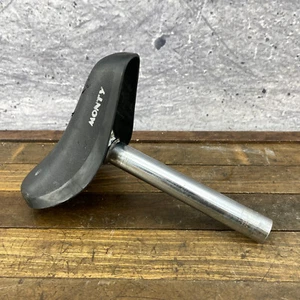 Monty Trials Seat 25.4 PARTS Fixed SeatPost Post Combo 90s Observed Trial Uni - Picture 1 of 15