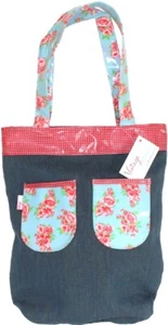10" x 13" BEUTELTASCHE Shopper Shopping KATASTROPHEN DESIGNS Vintage Klassiker HALTEHALLE - Bild 1 von 5