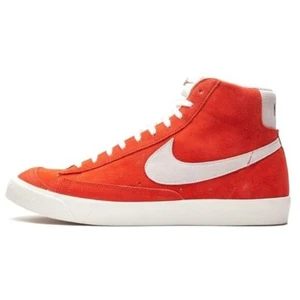 Nike Blazer MID '77 Men's Suede Athletic Shoes Size 10 Habanero Red White - Picture 1 of 15