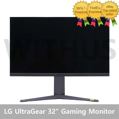 LG 32GR93U Ultra Gear 32" Gaming Monitor - Tracking - Image 1 of 4