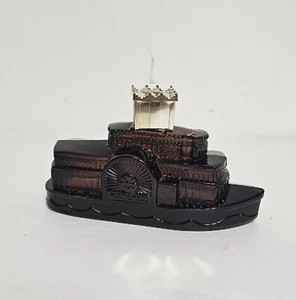 Vintage Avon Wild Country Aftershave - Natchez Glass Ship, No Box - 5 fl oz  - Picture 1 of 7