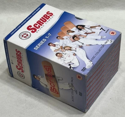 SCRUBS : Series 1 - 7 Collector's Pack - 26 Disc DVD Boxset In Vgc (FREE UK P&P) - Image 1 of 4