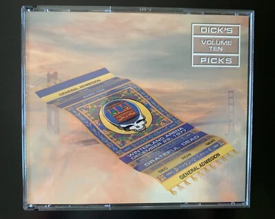Grateful Dead Dick's Picks Volume 10 Winterland San Francisco 12/29/77 3 CD Rare - Image 1 of 4