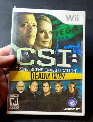 CSI: Crime Scene Investigation - Deadly Intent (Nintendo Wii, 2009) New Sealed - Image 1 of 3
