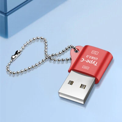 OTG Adapter with keychain USB 3.0 A Male To Type C Female Converter Connector  ∂ - Image 1 of 4