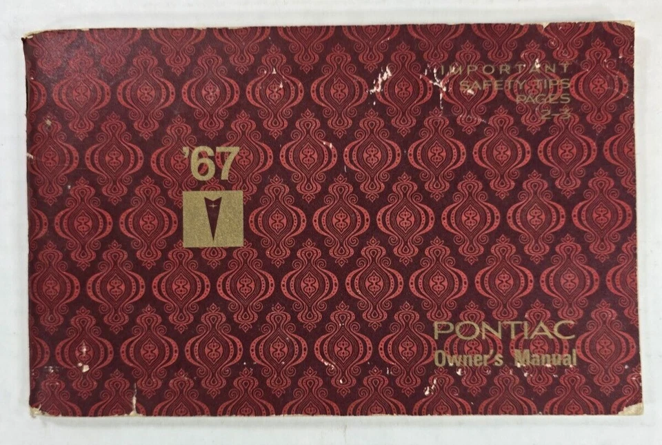1967 Pontiac владельцев ручной Tempest LeMans GTO Grand Prix Catalina - Изображение 1 из 4