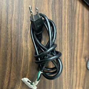 AC POWER CABLE CORD FOR MOST LG TV LCD LED HDTV SMART TVS (see Connector ) - Picture 1 of 3