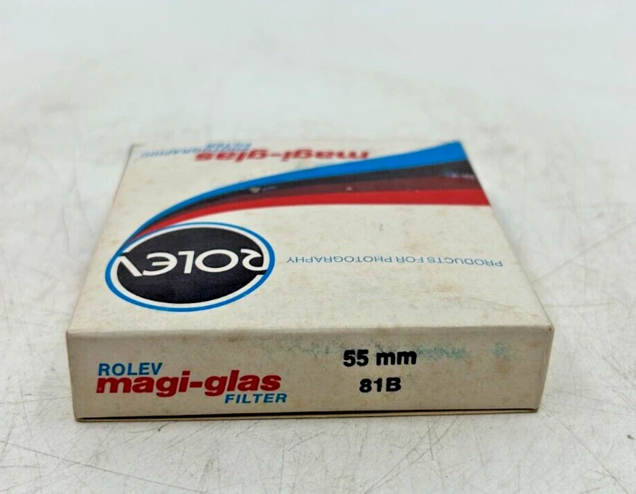 (H) Rolev Magi-glas Filter 55mm 81B - Image 1 of 1