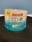 Maxell  CD-R  50 Pack 700 MB Data Music Photos  New And Sealed