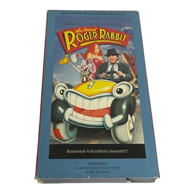 Who Framed Roger Rabbit VHS Video Tape Vintage - Image 1 of 4