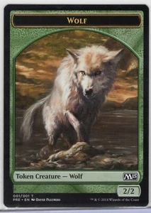 1x Wolf Token *Prerelease Promo*- Core Set 2015 - Near Mint - Bild 1 von 1