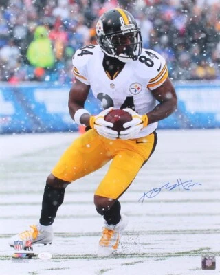 Antonio Brown Signed Pittsburgh Steelers 16x20 Photo JSA - Image 1 of 2