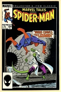 Marvel Tales Starring Spider-Man #184 - February, 1986 - Where Crawls the Lizard - Picture 1 of 1