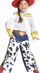Neu Disney Store Toy Story Jessie Cow Girl Kostüm Outfit Mädchen Größe 9-10 - Bild 1 von 9