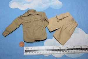 Ujindou 1:6 Scale WW2 British Infantry Army Drill Shirt & Shorts UD9039 - Picture 1 of 9
