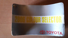 Toyota 2006 - Colour selector - nuancier peinture