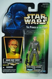 STAR WARS POTF2 Grand Moff Tarkin Peter Cushing Action Figure MOC Kenner 1997 - Picture 1 of 8