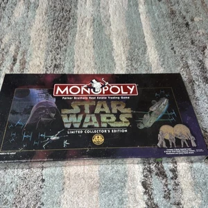 1996 Star Wars Monopoly Limited Edition Collector's 20th Anniversary Complete - Picture 1 of 6