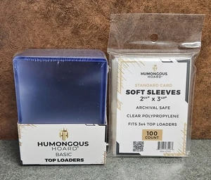 Top Loaders 25 Count + 100 Penny Sleeves NEW - Picture 1 of 2