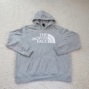 North Face Hoodie Sweatshirt Herren Extra Large Grau Half Dome Pullover Logo TNF - Bild 1 von 12