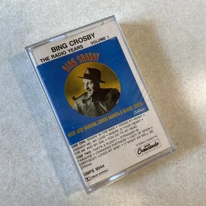 Bing Crosby The Radio Years Volume 1 Cassette Tape 1985 GNP Crescendo New Sealed - Bild 1 von 7