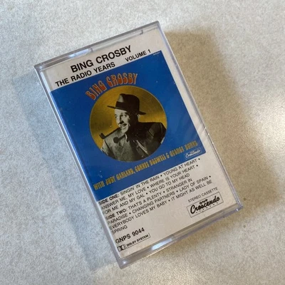 Bing Crosby The Radio Years Volume 1 Cassette Tape 1985 GNP Crescendo New Sealed - Image 1 of 4
