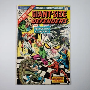 Marvel Comics Giant-Size Defenders #3 FN 1975 Key Issue 1st Appearance Korvac - Picture 1 of 8