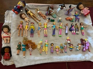 Lot Of 40 Small Dolls / Toys For Little Girls  - Picture 1 of 8
