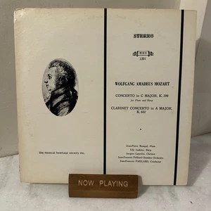 Wolfgang Mozart – Concerto in C Major, K. 299 for Flute & Harp - LP - VG+/VG+ - Picture 1 of 2