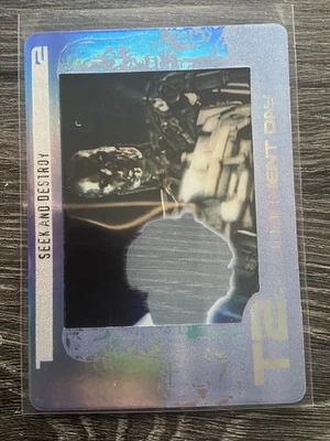 Fight To Death #UR1 T2 Terminator 2 Filmcardz 2003 Artbox Ultra Rare Card - Image 1 of 2